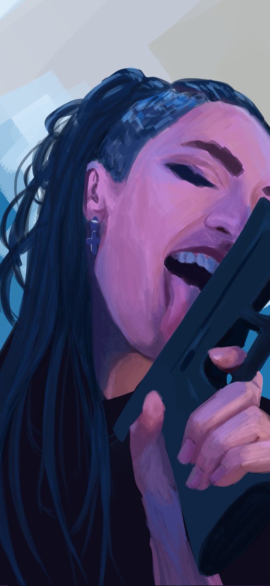 Quick warmup sketch.
#illustration #portrait #digitalart
Reference by morgan.makeup.art on Tiktok.