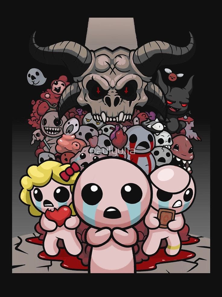 ser_zh_'s tweet photo. The
 binding
   of 
     Isaac)
Вот это, конечно, интересный экземпляр игр) По своей сути - рогалик, с ярковыраженным стебом над религией) бегаешь из комнаты в комнату, собираешь артефакты, которых туева гора) описание артефактов не даётся, тупо сам запоминаешь какой из них… https://t.co/DYEc9clWZW
