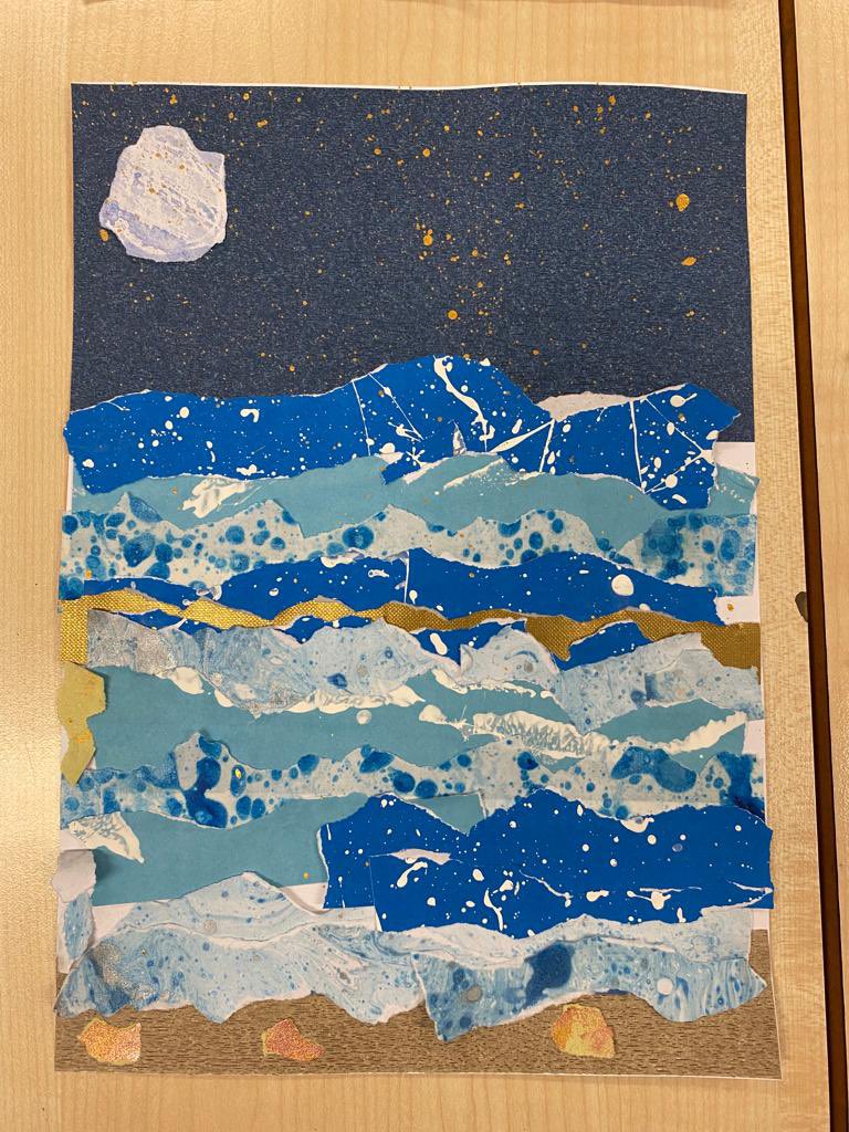 Ending our collage half term with some 📸 of our brilliant artwork. The children have loved working with mixed media to create their pieces. Here are Y4’s outcomes, inspired by Suzanne Siegel with an added touch of photomontage (linking perfectly to their core text)🐬 <a href="/RoundhayY4/">Roundhay Year 4</a>