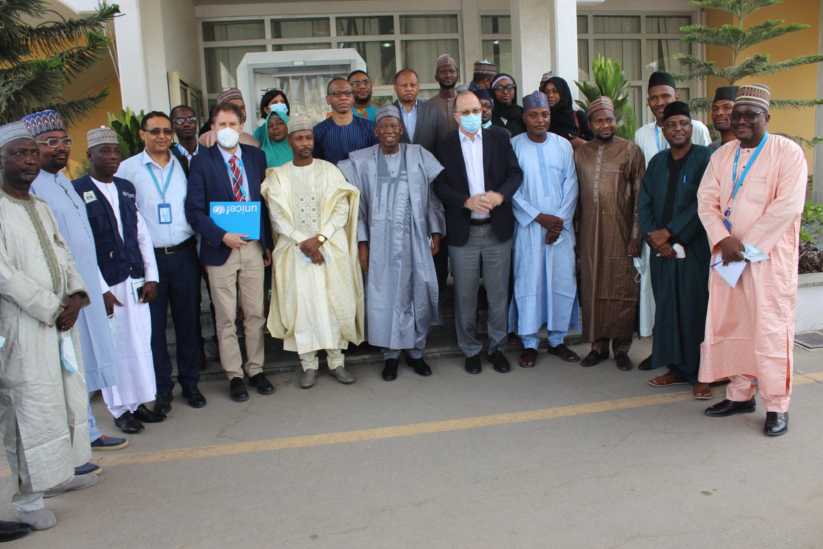 “Thank you for your leadership &amp; for the progress Kano state is making with COVID-19 vaccination. We’re here to see how to support you better". – <a href="/TedChaiban/">Ted Chaiban</a>, <a href="/UNICEF/">UNICEF</a> Global Lead Coordinator for COVID-19 Vaccine Country Readiness &amp; Delivery, at a courtesy call to @GovUmarGanduje.