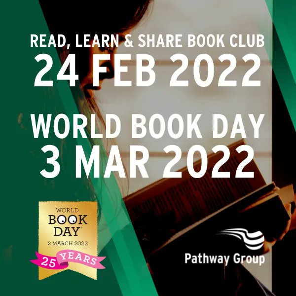 pathwaygroup's tweet photo. We're promoting that #reading books benefit both your #physical and #mental health, and those benefits can last a lifetime…
We're encouraging members of #TeamPathway to get involved this #WorldBookDay to raise money and the awareness of reading!
https://t.co/tIOSoKc6B9 https://t.co/Di5UT0kWzF