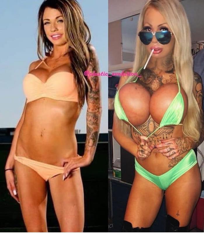 Before After Bimbo sex doll