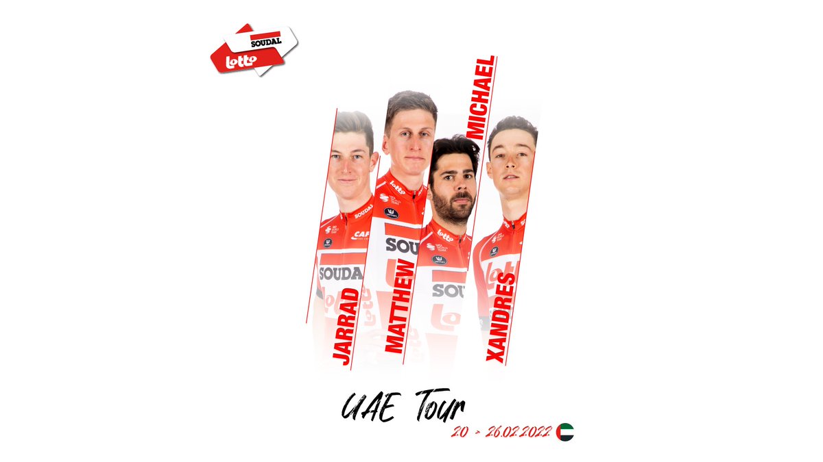 One more day till we start the #UAETour, the first WorldTour event of the 2022 season! 🇦🇪

📰Pre-race preview: bit.ly/3LI7i7J