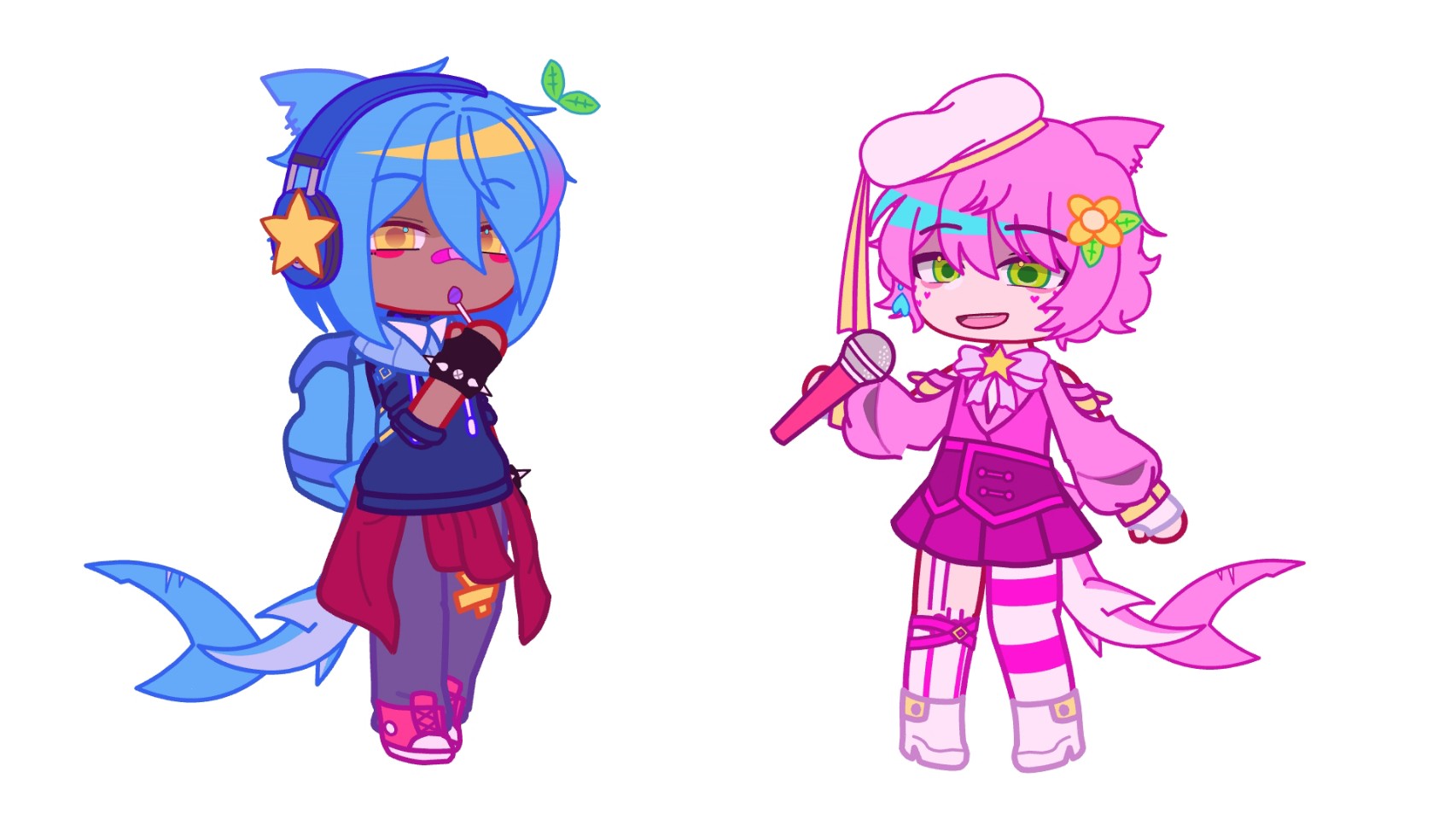 Gacha Club Oc  Club design, Character design, Drawing base