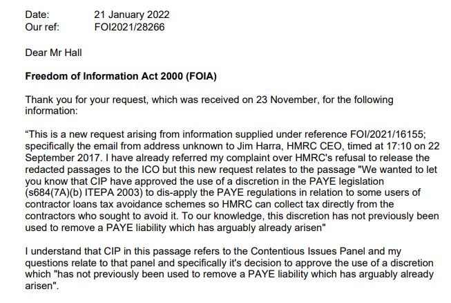 DrOsitaMba's tweet photo. 🧵NEW FOI REVEALS THE PROCESS BEHIND HMRC'S UNPRECEDENTED AND UNLAWFUL DECISION TO TRANSFER THE PAYE LIABILITY OF EMPLOYERS &amp; END USERS IN CONTRACTOR LOAN SCHEMES TO CONTRACTORS IN 2017 (HOEY) AND QUESTIONS PARLIAMENT'S TRANSFER OF THE END USERS' LIABILITY FOR THE LC IN 2018. 1/ https://t.co/YO07VkrkYv