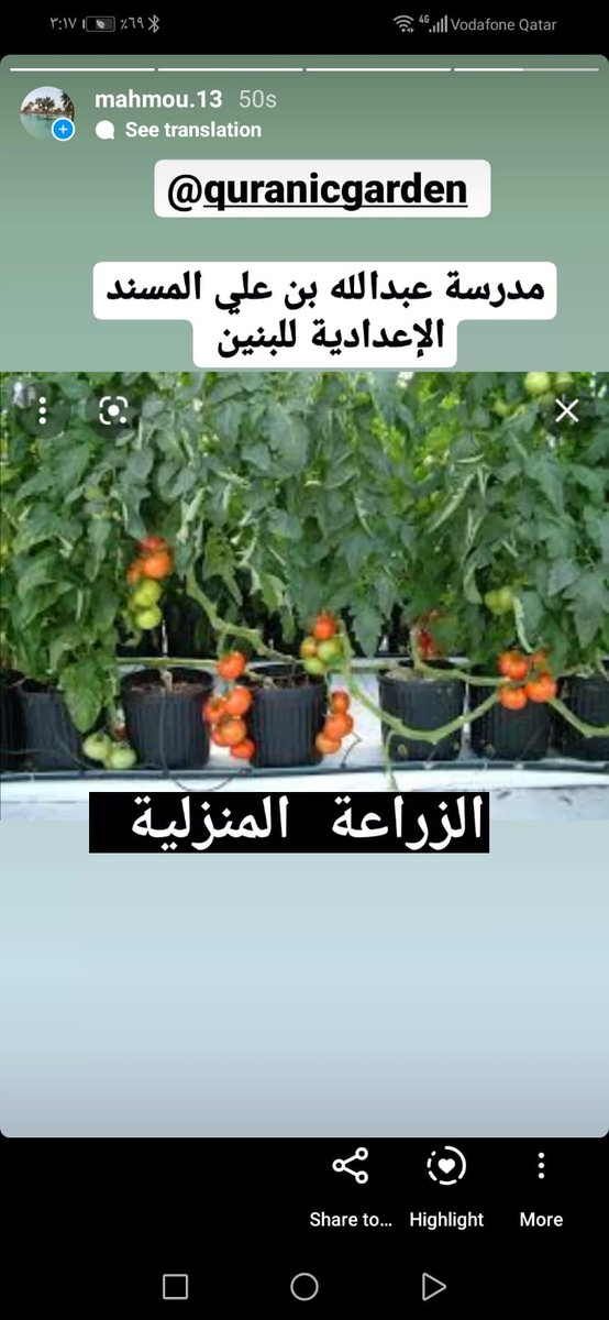 alm_greenhouse2's tweet photo. هكذا تفاعل طلابنا بمزرعتهم بنشر نتاج جهدهم على شبكات التواصل
برنامج الأمن الغذائي التعليمي 2022م
@QuranicGarden https://t.co/1UPSSHcla5