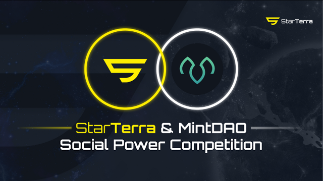 GameSwift_io's tweet photo. 2/
💥 Follow both @mintdao_io + @StarTerra_io 
💥 Retweet our image on this tweet
💥 Tag 3 friends

You have 2 days! ⏰

3 winners will be announced at the end of the Social Power contests, one from each faction 📝

Full details can be found here👇
https://t.co/ciqWu5DRj9 https://t.co/q9wNY5GLRF