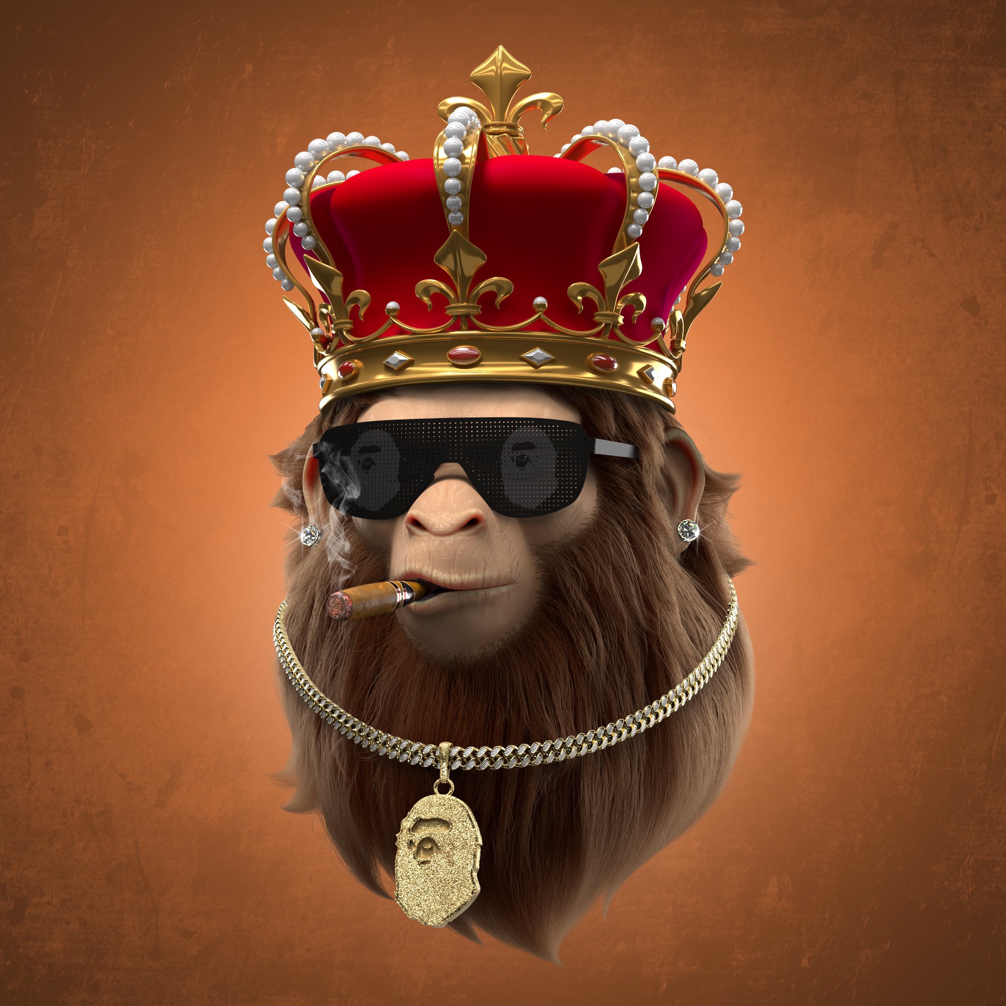 Twitter 上的 B Apetaverse The King S In The House Welcome The King Of B Apetaverse 10 Whitelist Giveaway 1 Follow Bapetaverse 2 Retweet This Sneak Peek 3 Reply With Your Discord Id And 3 Friends Bapein Bapetaverse