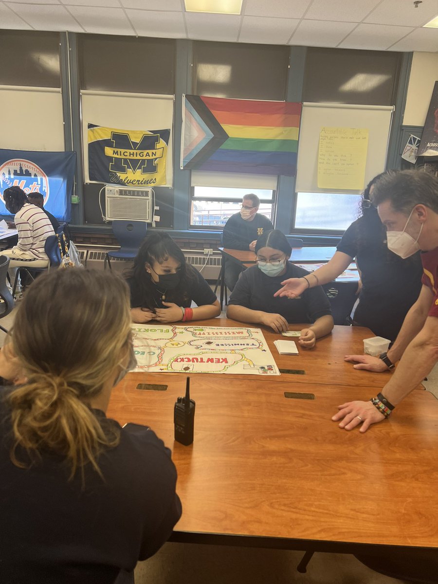 A true community school! A place where security officers, admin and behavior techs sit down to play student designed board games that tackle social studies content. <a href="/ufo456/">Luis 49er Burgos!</a> @mrkahn17 <a href="/Hartford_Public/">Hartford Public Schools</a> <a href="/HartfordSuper/">Dr. Andraé Townsel</a> <a href="/MrRichT1P/">Tyrone Richardson</a>