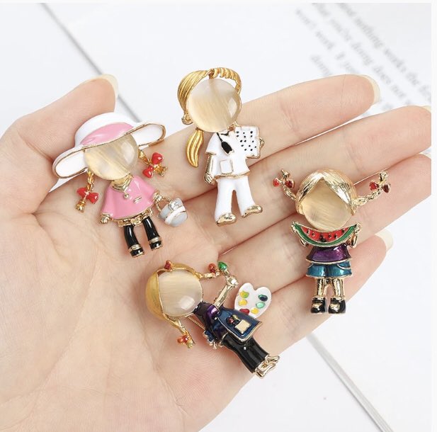 best_hallo's tweet photo. Today would like to introduce you these cute enamel brooches.💕 #hallobest #Akurylic #gift  #brooch #brooches #badge #badgedesign #broochpins #broochpin #enamelpinsforsale

Link 👇👇👇👇 
✅ https://t.co/isfnPPNfDh
. https://t.co/dLDq4GzkRO