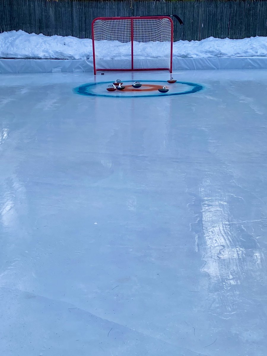bouchard_adam's tweet photo. Watching #Beijing2022 @Olympics #curling on @peacockTV from my @NiceRink https://t.co/4CGMLg2hXe