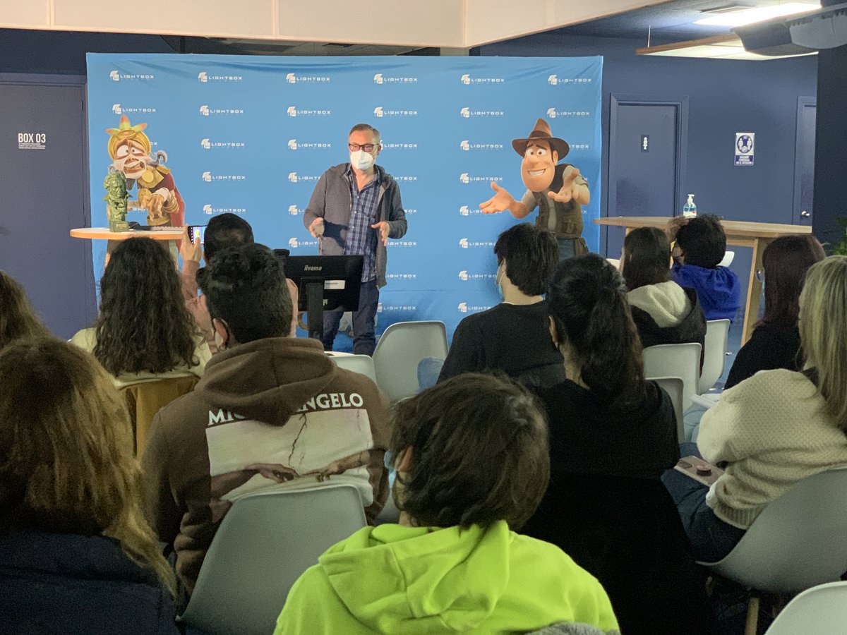 LightboxAcademy's tweet photo. 🎬 El broche de oro a nuestro #OpenDayLBA lo pone Miguel Alaminos, Supervisor de Creación de personajes en estudios de la talla de Lightbox Animation Studios. Además, uno de los profesionales con más recorrido en la Industria de la #Animación2D https://t.co/d2XhUCt7kq