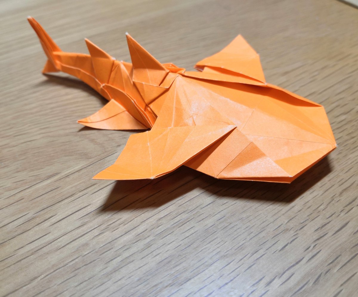 taonさんのシノノメサカタザメ。非常に面白い