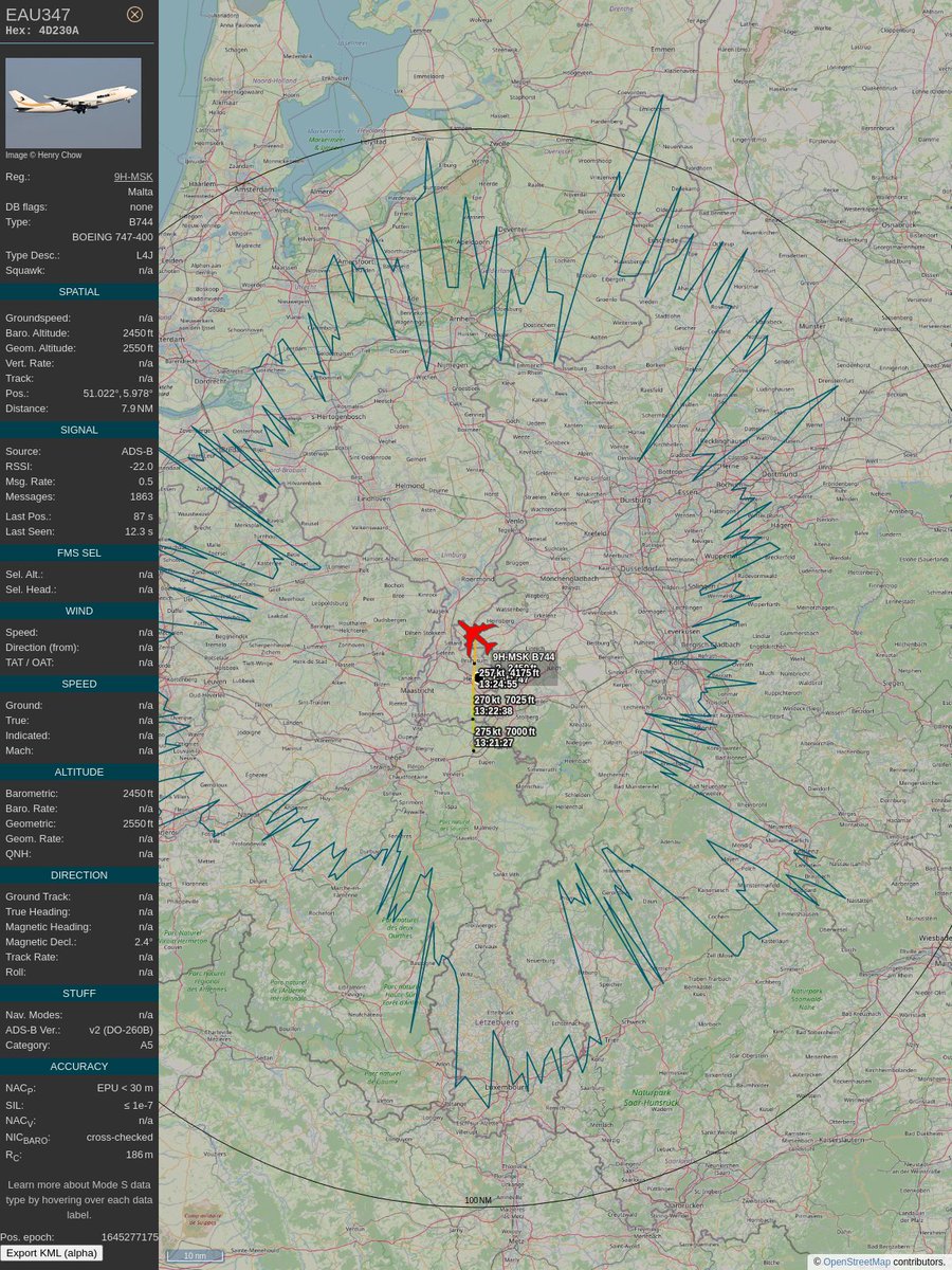 ICAO: 4D230A
Flt: EAU347 #ElitaviaLtd
First seen: 2022/02/19 14:23:12
Min Alt: 1073 m MSL
Min Dist: 1.4 km

#planefence #adsb - docker:kx1t/planefence
globe.adsbexchange.com/?icao=4d230a