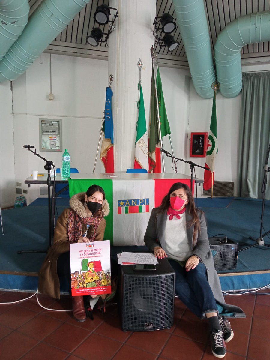 Congresso provinciale #ANPI con <a href="/nadiarossi17/">Nadia Rossi</a> . Un'ottima occasione per celebrare la nostra costituzione #antifascista e per condannare gli episodi quotidiani di razzismo e discriminazione.
Sono onorata di ospitare il congresso nazionale nella nostra provincia