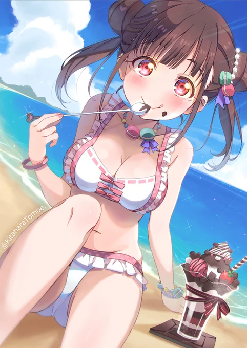 #くそ寒いので水着絵を貼る

ちょこ先輩🍫 