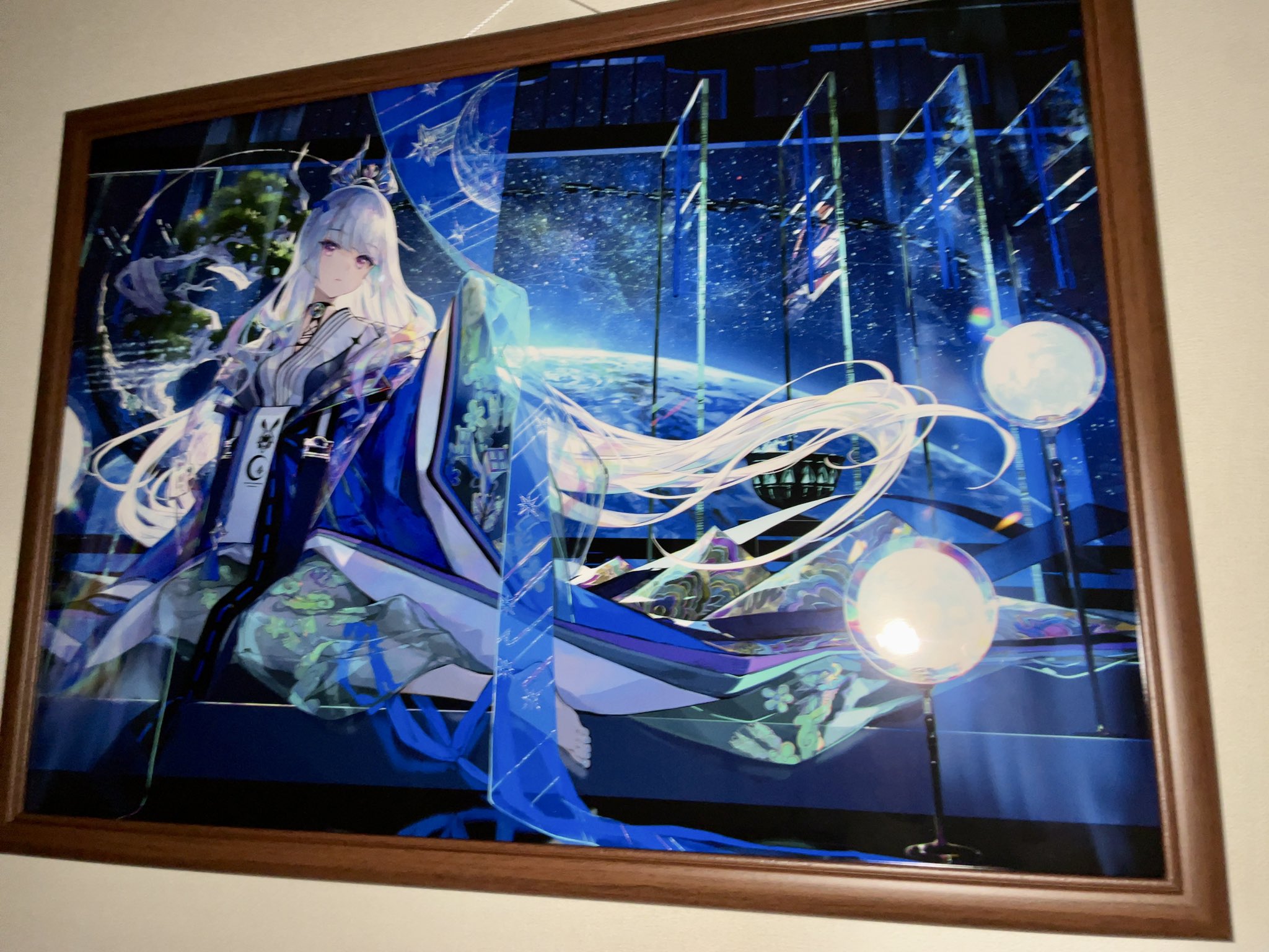 絵師100人展　藤ちょこ　複製原画　旅路、晴れ間　即購入OK 絵師100人展09 複製原画 藤ちょこ「水簾の街」｜Yahoo!フリマ