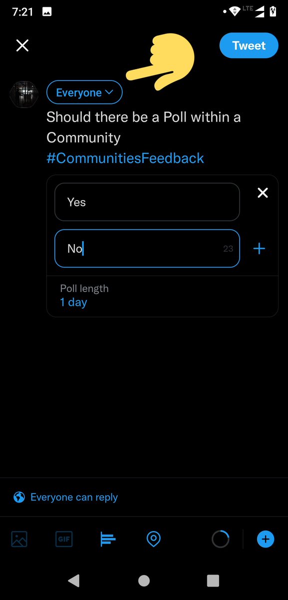 legion_mj's tweet photo. ๐ฎNew @HiCommunities Feature Alert๐ฎ
๐ Polls within a community
Thoughts? ๐
#CommunitiesFeedback #CommunitiesTips #TwitterSmarter https://t.co/MYfFAFjcBw