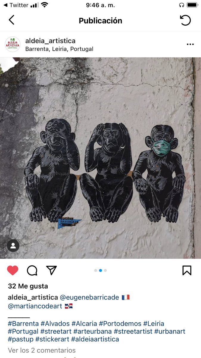 mamboenvivo's tweet photo. Happy to see  @kawsmontero  collaborations  with artists  all over world  if you like street art make sure to check his page  #art  #StreetArt  #Portugal    #dominicanos   🇩🇲🇩🇴  when nft  drop 👀👀👀👀 https://t.co/kTCiHogvoV