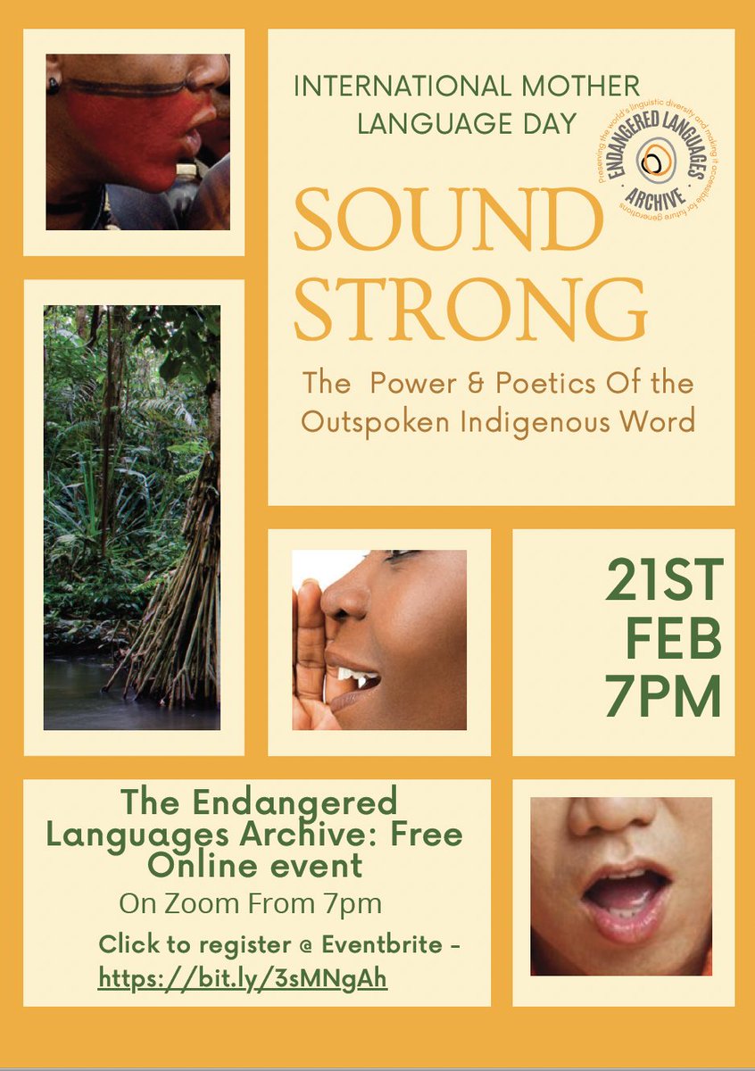 ZenaEdwards's tweet photo. I've curated &amp; shall be hosting a super interesting spoken word, poetry film &amp; audience interactive discussion event for International Mother Language Day. #InternationalMotherLanguageDay  
Register @ Eventbrite -https://t.co/eP4zJGEFED
What does it mean to be indigenous? Cont.👇 https://t.co/gCDPDgmaqr
