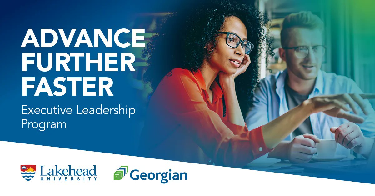 Become the leader you want to be!

The Executive Leadership Program, brought to you by <a href="/mylakehead/">Lakehead University</a> and Georgian College, is designed to produce long term results for you and your organization. 

🔵 Sign up now: bit.ly/3HQE4RE 
🔵 Program runs May 3 to 5
