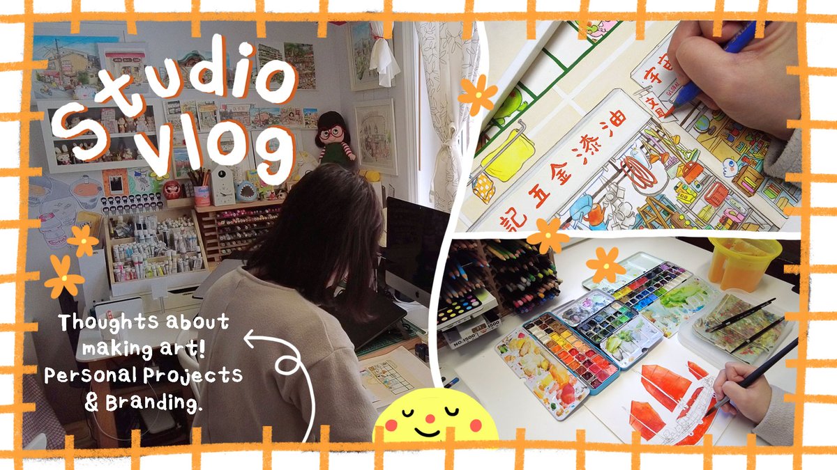 cute_everyday's tweet photo. 久しぶりの動画〜😃 香港の懐かしい景色を描くとイラストレーターの生活を考える〜
https://t.co/Md504k6Ga9 https://t.co/ITMFZrwetH