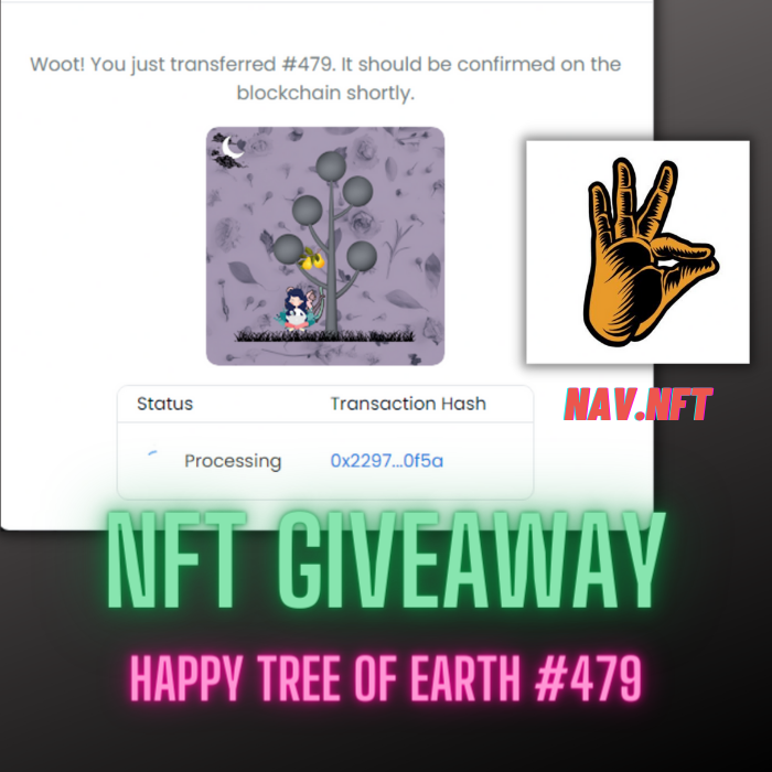 Congratulation <a href="/snavisible/">NAV | $h!t</a>  . Thank you for your support to HPE.
#NFTCommunity #NFTGiveaway #nftart #NFTdrop #NFTProject #NFTartist #NFTCommmunity