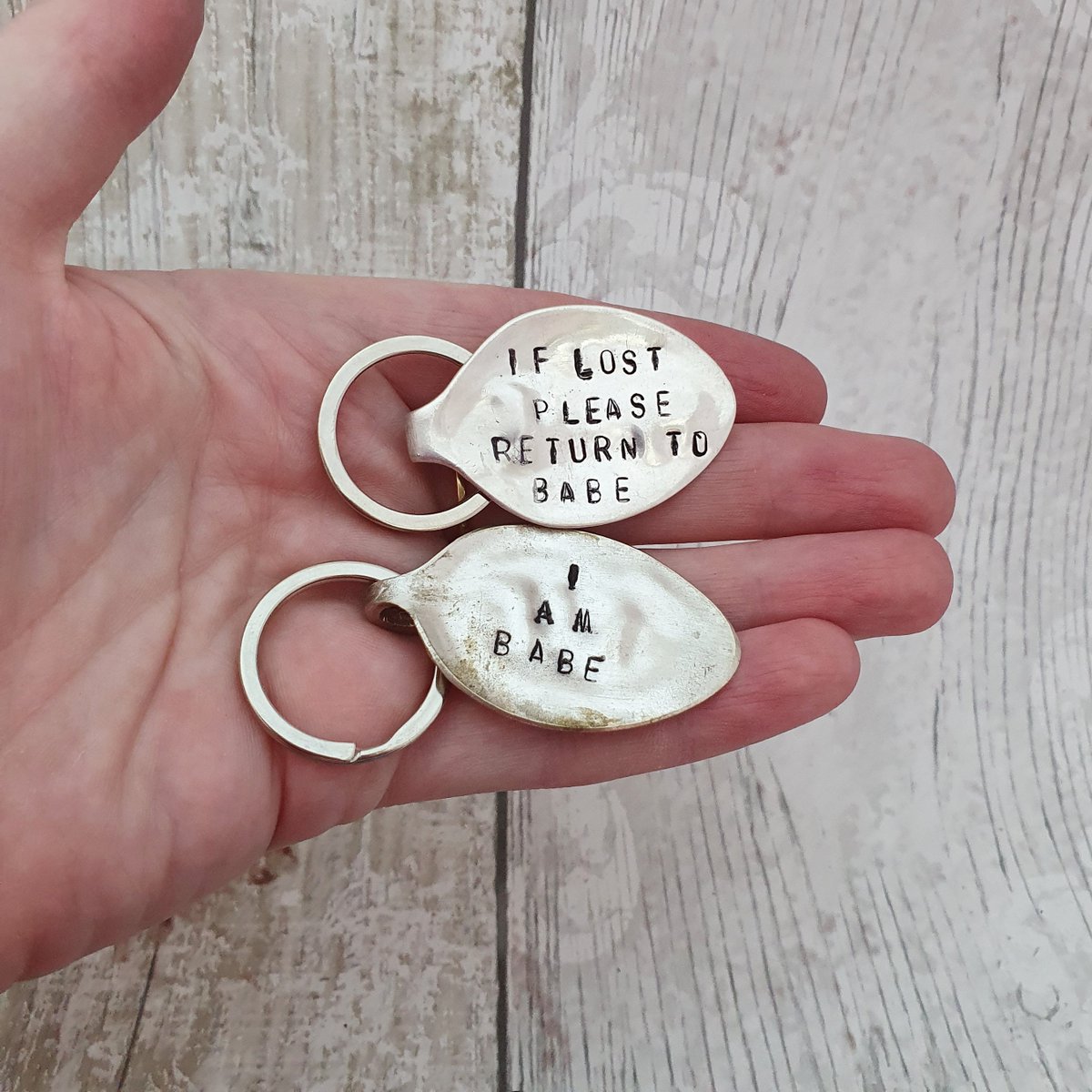 martisanne's tweet photo. Couples keychain set, engagement marriage wedding anniversary housewarming gift, funny keyring set, stamped spoon, silver anniversary , T1 https://t.co/6ywFblmNy9 #TMTinsta #EtsyTeamUnity #EngagementGiftSet https://t.co/vy1PZstf38