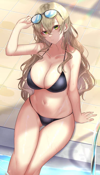 これしかなかった
#くそ寒いので水着絵を貼る 