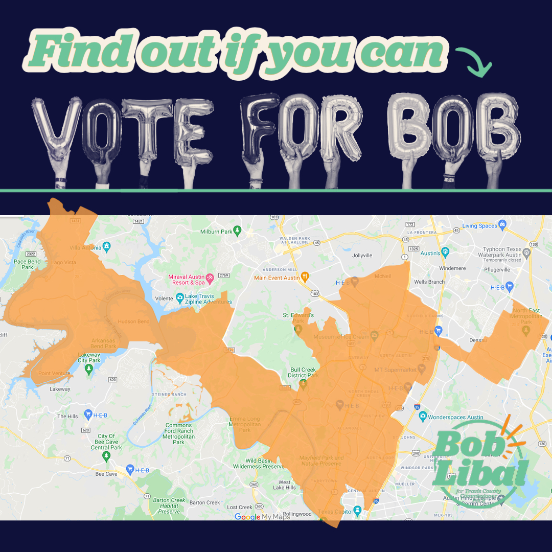 The polls are open today! Not too sure if you can vote for Bob, check the map!