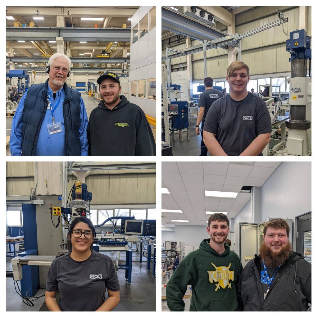 MillstreamCC's tweet image. Touring @GROB_USA yesterday and seeing so many @MillstreamCC alumni fills our hearts. This is why we do what we do! #careertechohio #createconnections #corevalue1 #theSTREAM @OhioCCS_CTE @OhioACTE