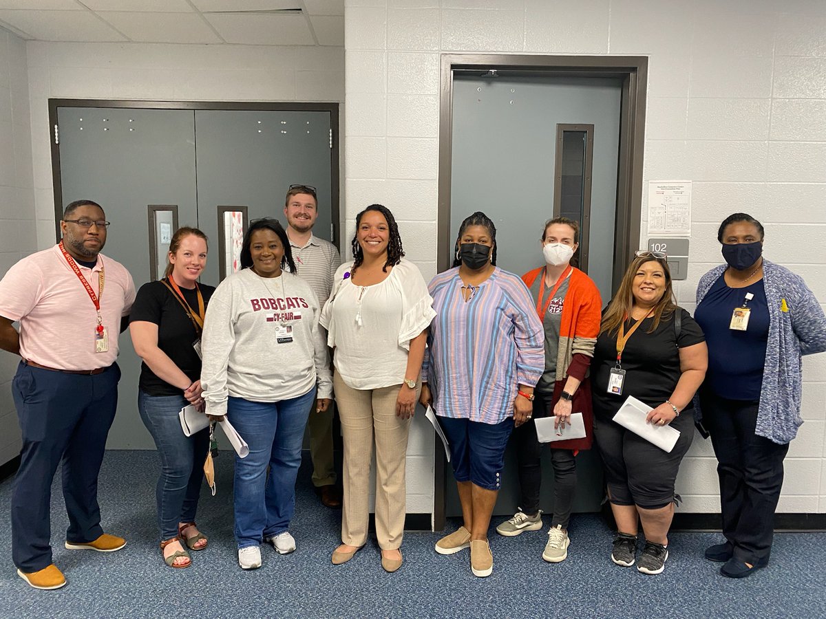 fafraley's tweet photo. Thank you to the Principals Soul Singh and Andrea Lagard for giving our @CyWoods212 WILD Program an amazing tour of ALC East and the Carpenter Center! We are so appreciative of the services that you are providing for our students. @CyFairJoel #corner #EducationForAll #cfisdspirit https://t.co/ZDfDhPJqkI