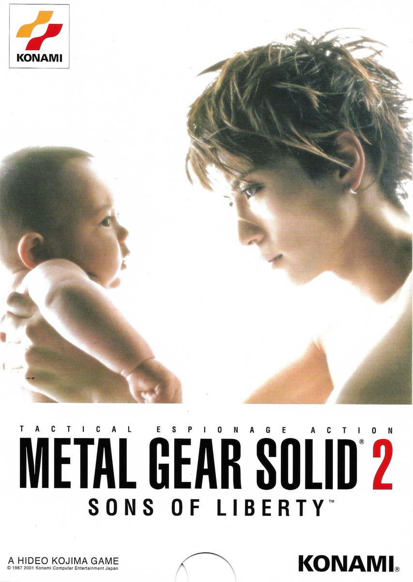 RT @CoolBoxArt: Metal Gear Solid 2: Sons of Liberty (GACKT slipcase) / PlayStation 2 / Konami / 2001 https://t.co/u63hS3Hh5C