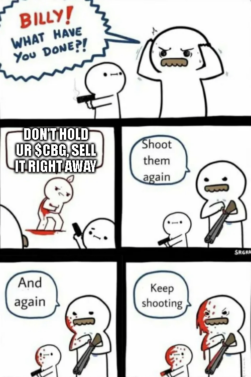 wecub_bear's tweet photo. @Chain_Bing Hold your $CBG so Billy and his dad won't shoot you 
$CBG #Memes https://t.co/jc77g0mvh2