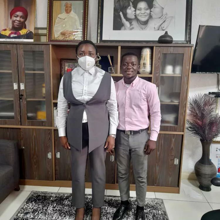 code57_'s tweet photo. Our two hours intensive meeting with Hon. Fatimatu Abubakar, the
Deputy minister of Information after the ministry's press conference was extremely insightful for the growth of myself, my leaders and the youth who are smart to tap into the powerhouse Code57 is becoming.
#code57 https://t.co/9vgs5j9vcy