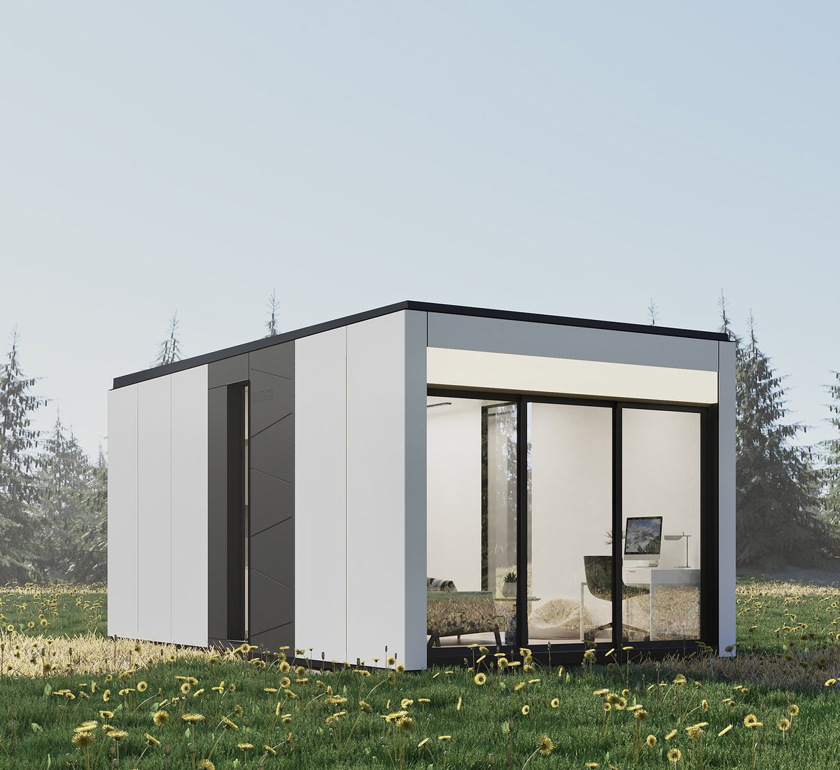 The put-me-anywhere house 🏠❤️

#smarthome #space #modular #construction #prefab #ai #home #housing #affordable #millenials #genz #adu #backyardhome #iot