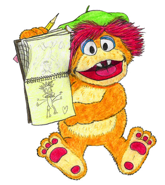 MuppetDude's tweet photo. @rudlings Enjoy this picture of Boo I did for the @ToughPigs mural? https://t.co/vEm2JcBdmd