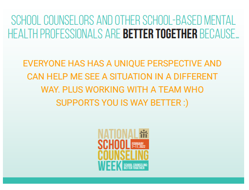 Happy National School Counseling Week! #NSCW22 <a href="/ACPS_SC/">ACPS K-12 School Counseling</a> <a href="/CKELEM/">Cora Kelly</a>