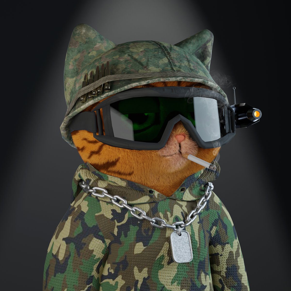 RT if you would like to have a chance to Mint our Sergent Lazy Cat 🪖

1WL spot to win 🔥