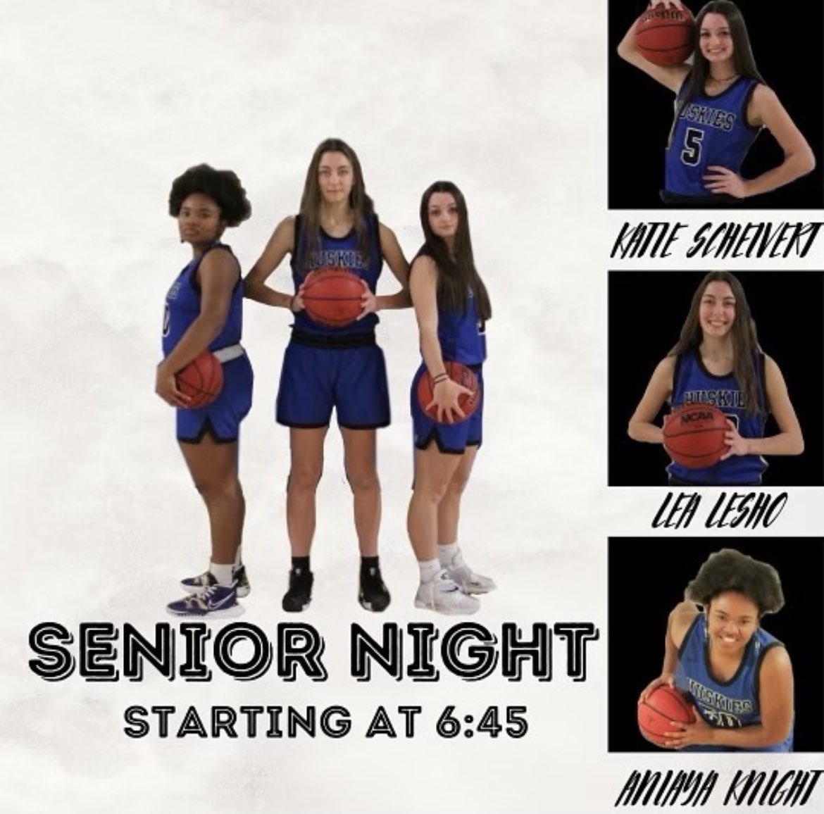 Come out tonight to support the seniors! It won’t be our last home game this season but close to it! Come watch while you can!