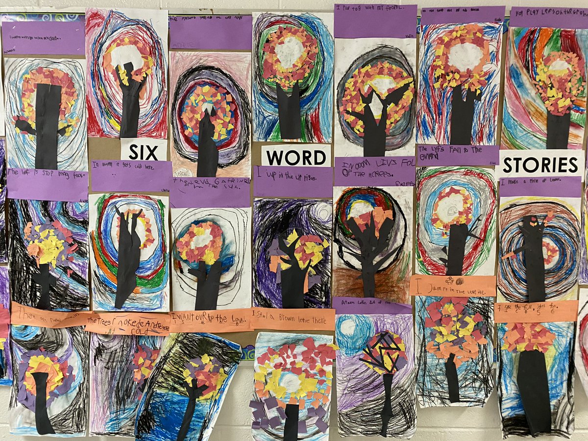 Sprucecourt's tweet photo. I know many of you haven’t been inside the school lately but here’s a snapshot of some of the  items on the wall. Great work everyone! https://t.co/dQIhDifZrz