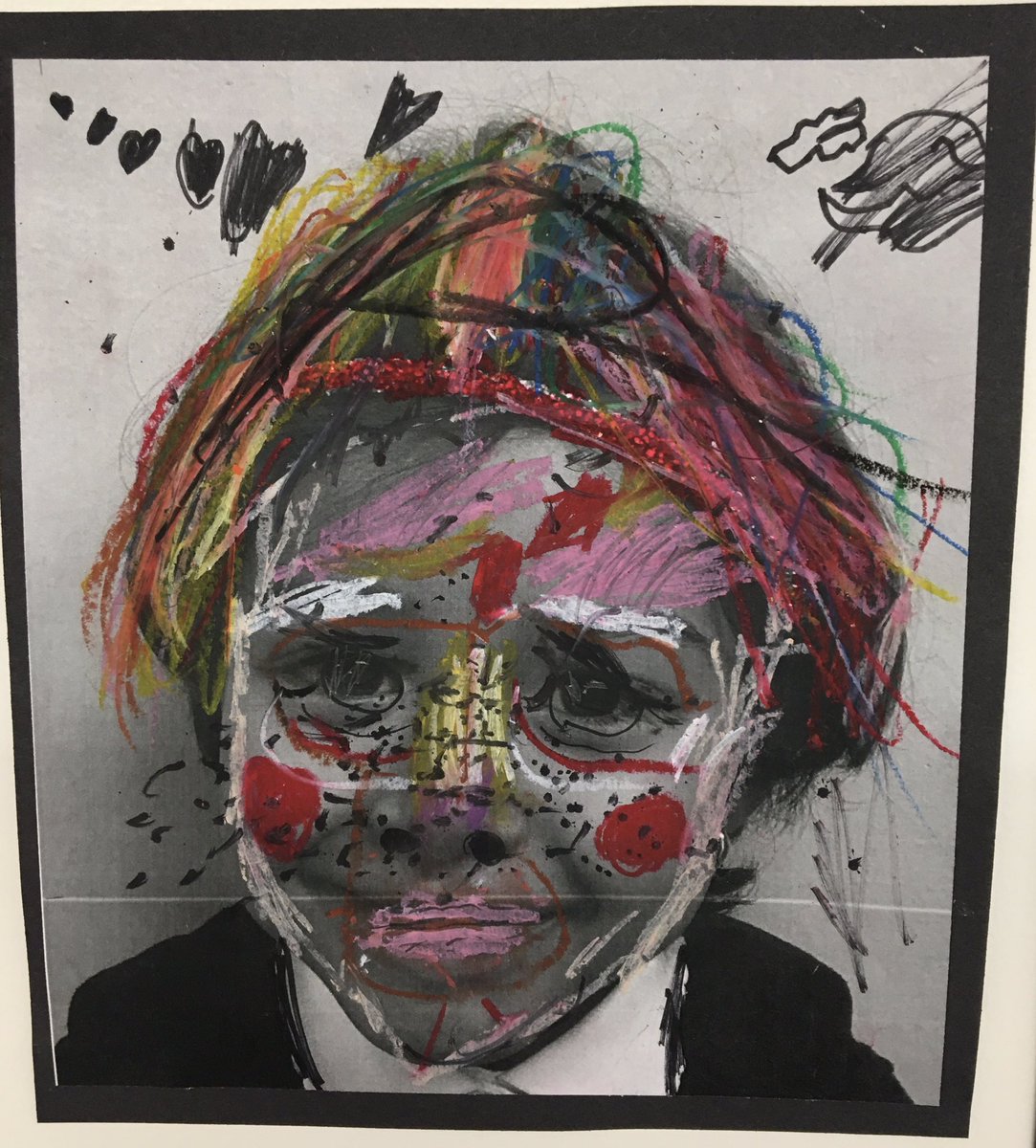 MrsDuffus's tweet photo. Exploring our similarities and differences through portraiture. P2/3 have done a brilliant job working with lots of different media. @school_seaton https://t.co/JUh1STm9RW