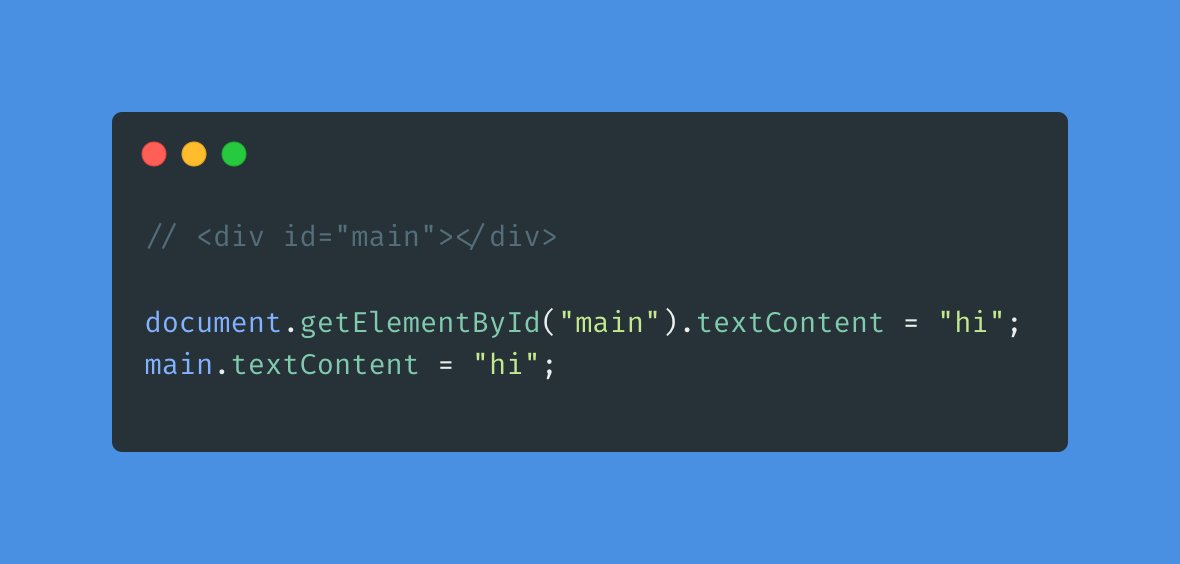 thomaspalef's tweet photo. Tiny JavaScript tip: these two lines do the exact same thing. That's a useful shortcut when prototyping. https://t.co/NauVvNlR5Q