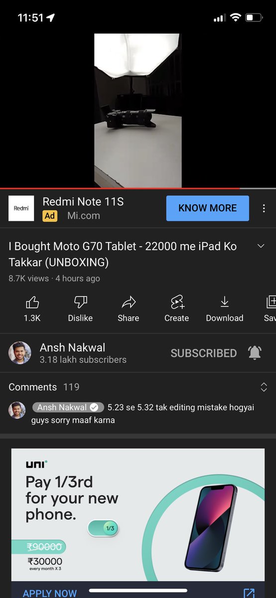 UmeshSharma98's tweet photo. @NashNakwal wtf kitna clickbait bhai https://t.co/ZyptWk4QcV
