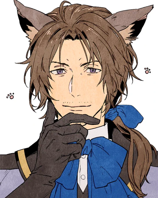 ダンディなニャン騎士さん 