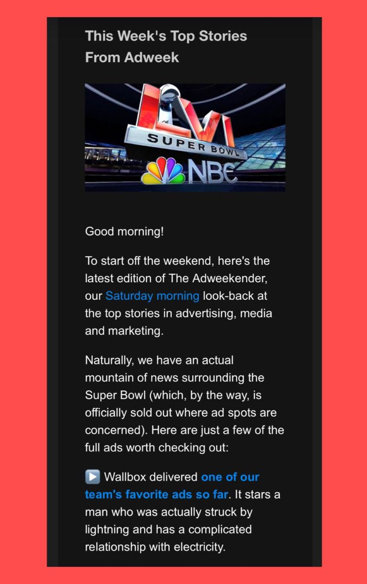 The Super Bowl spot we placed for our client, @wallboxchargers, is getting great reviews! Read about it in <a href="/Esquire/">Esquire</a> and <a href="/Adweek/">ADWEEK</a>. And look for it during the 2nd Quarter of Sunday's game! #PulsarPlus #SuperBowl #SuperBowlLVI #SuperBowlWBX #SuperBowl2022 #SuperBowlAds