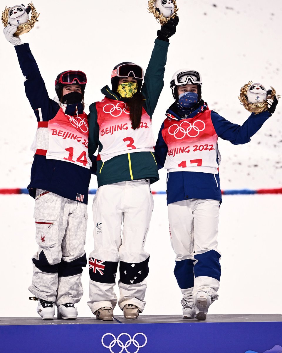 We’re still not over this!🇺🇸 <a href="/JaeBird96/">Jaelin Kauf</a>, Hannah Soar, Olivia Giaccio and Kai Owens put on a show at the Winter Olympics <a href="/Beijing2022/">Beijing 2022</a>. Congrats to ALL of you! 🤩 <a href="/Beijing2022/">Beijing 2022</a> <a href="/TeamUSA/">Team USA</a>