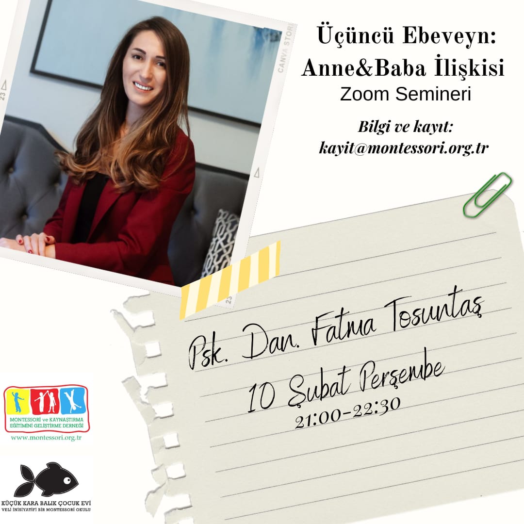 Üçüncü Ebeveyn: Anne&amp;Baba İlişkisi (Online Seminer, 10 Şubat Perşembe 21:30)
instagram.com/p/CZoKtqGg6Na/…