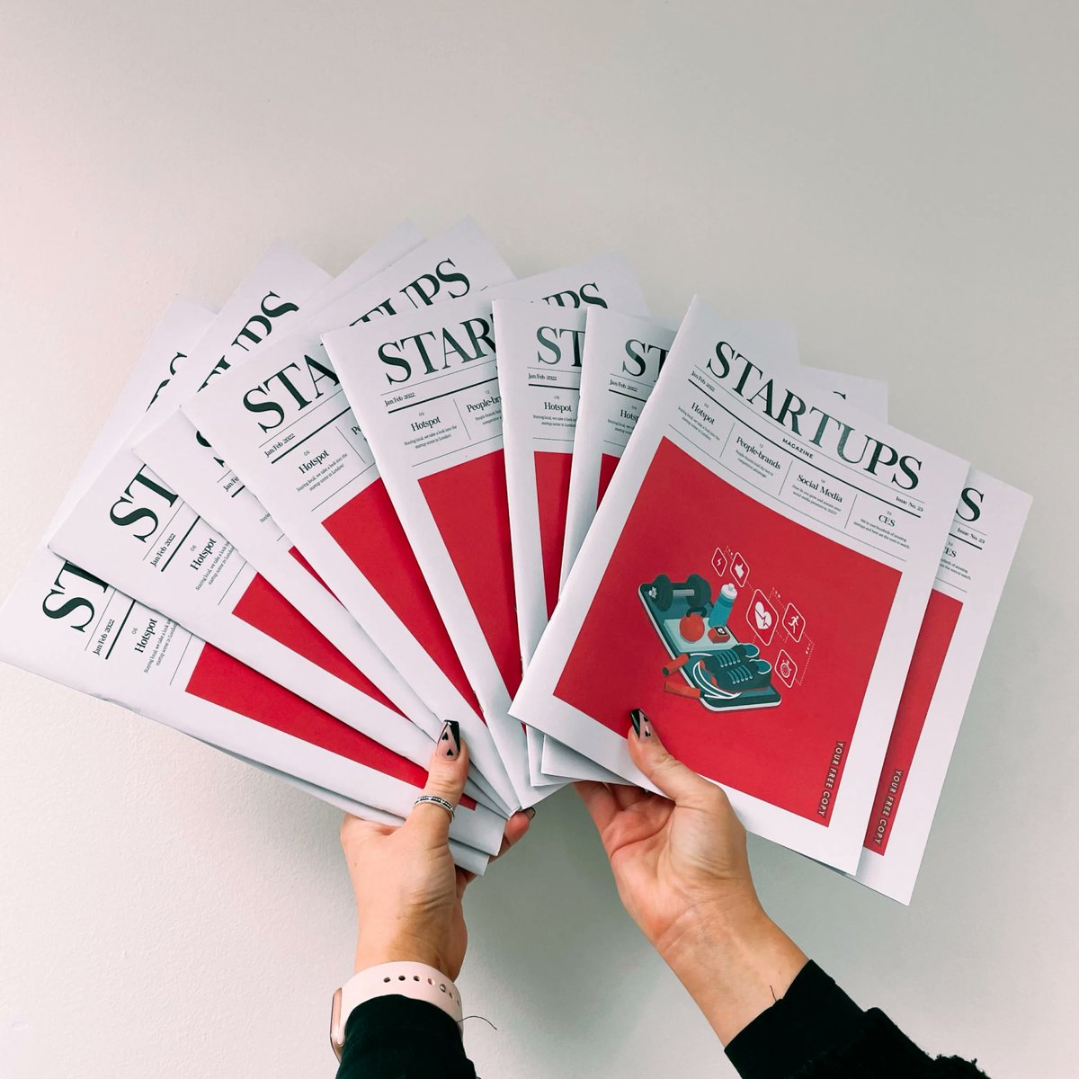 GIANT_health's tweet photo. - @TheStartupsMag's latest issue, No.23 Building a Brand is now out!
Make sure to get your hands on a copy as they present you the topic of #marketing, in particular, this time a focus on #socialmedia.
Read more:
https://t.co/raX2ESHshR
#innovation #digitalhealth #GIANT2022 https://t.co/q9V5qh9ecw