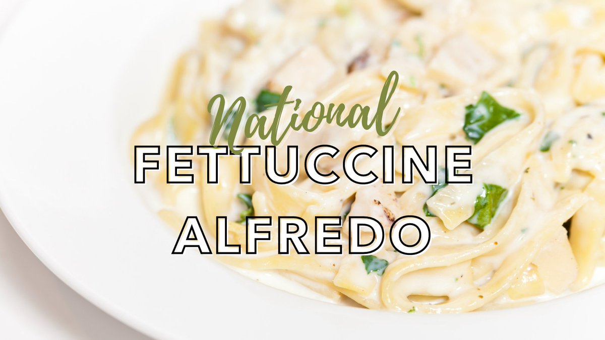 RestaurantCapri's tweet photo. Today is National Fettuccine Alfredo! What wine pairs best with this dish? 🍷🤔 #fettuccine #italianfood #italianwine #wine https://t.co/BSanFjQOrm